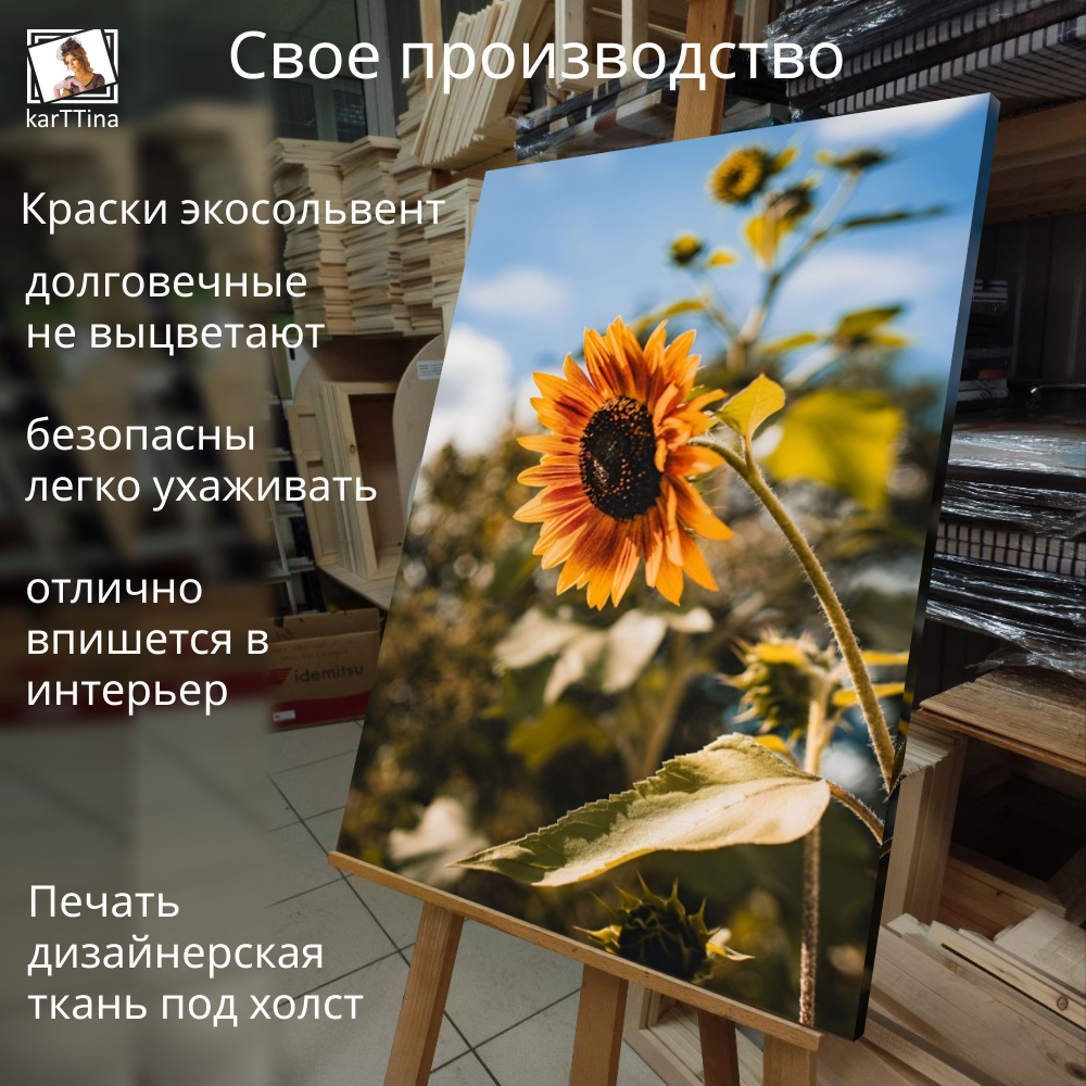 Картина на стену "Лилия" 50х70см 1шт.