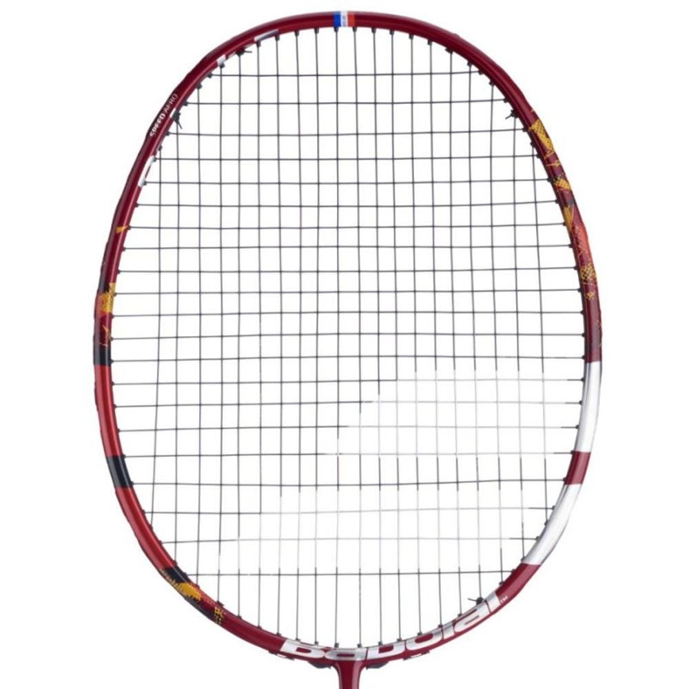 Ракетка для бадминтона Babolat X-Feel Spark Strung - dark red/silver