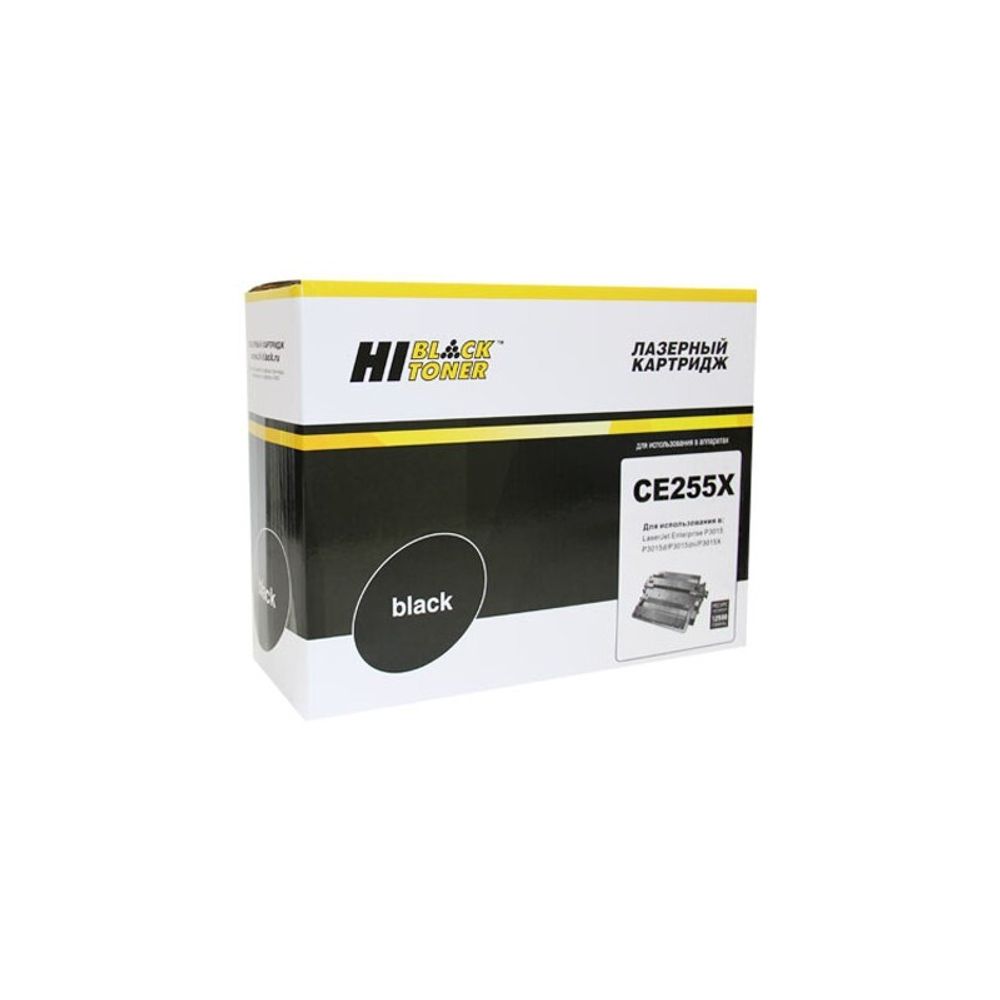 Картридж Hi-Black (HB-CE255X) для HP LJ P3015, 12,5K Картридж Hi-Black (HB-CE255X) для HP LJ P3015, 12,5K