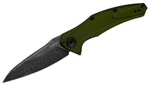 Складной нож Kershaw 7777OLBW Bareknuckle Olive Blackwash