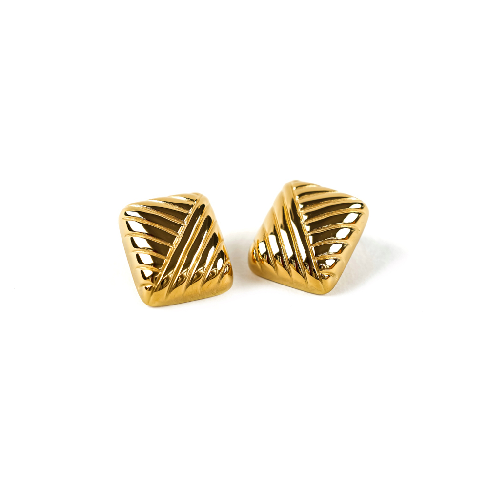 Серьги Bloom gold