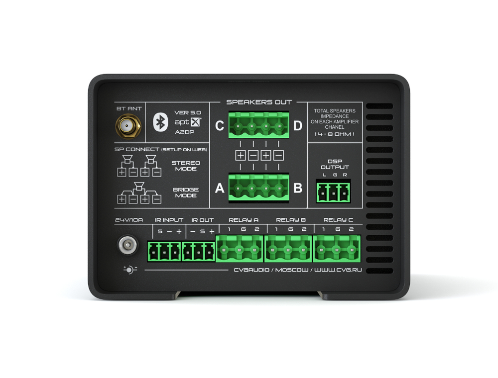 CVGAUDIO AMPFUL-4/BT Усилитель 4-8ohm