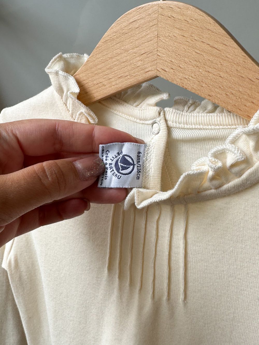 Хлопковая блуза Petit Bateau, 116