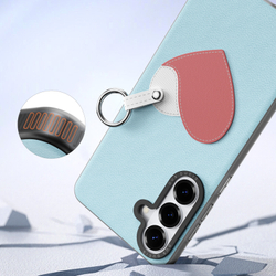 Чехол синего цвета (Love Edition) для Samsung Galaxy S26, серия Luvy Series Case (со съемным ремешком) от Dux Ducis
