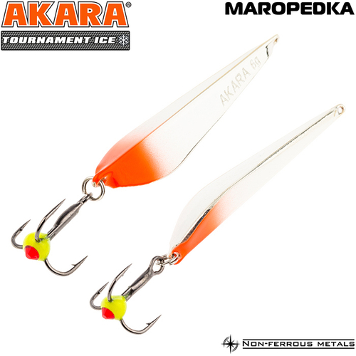 Блесна зимняя Akara Tournament Ice Maropedka 45 6 гр. 3/Sil