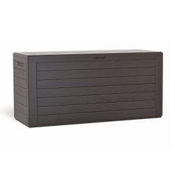Пластиковый сундук Prosperplast Woodebox 280 л wenge