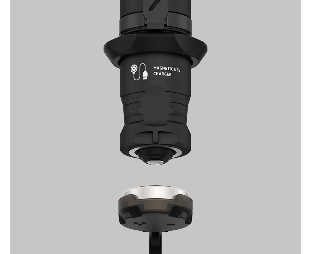 Фонарь ARMYTEK Predator Pro Magnet USB 1400 Лм, Теплый F07301W