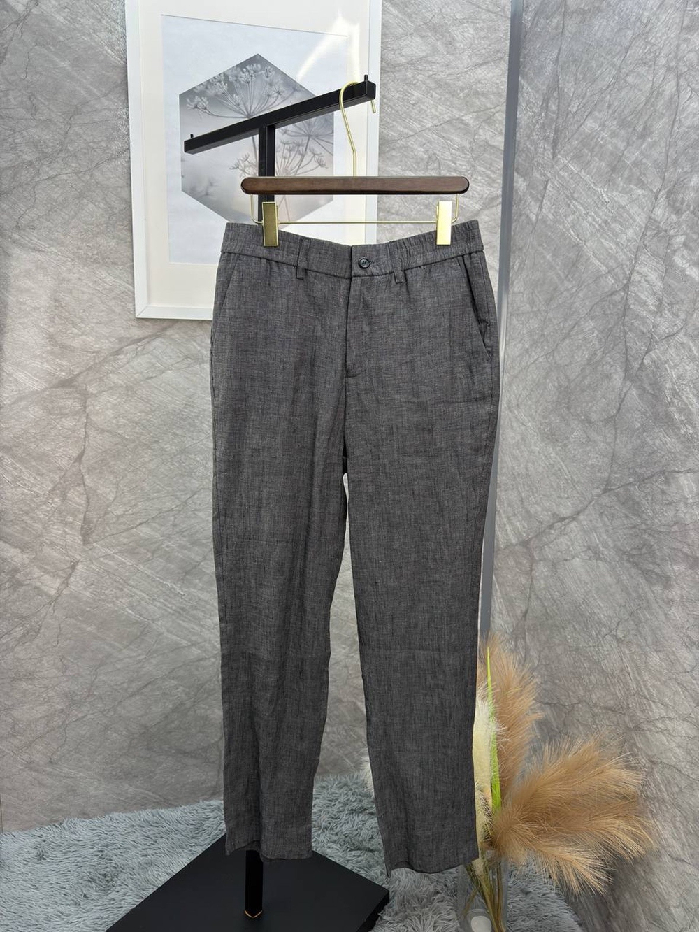 Льняной костюм Zegna