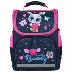 Ранец ПИФАГОР BASIC, 1 отделение, 3 кармана, эргономичная спинка, "Lovely bunny", 35х28х18 см, 271371