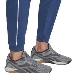 Мужские теннисные штаны Reebok Wor Piping Jogger M - batik blue