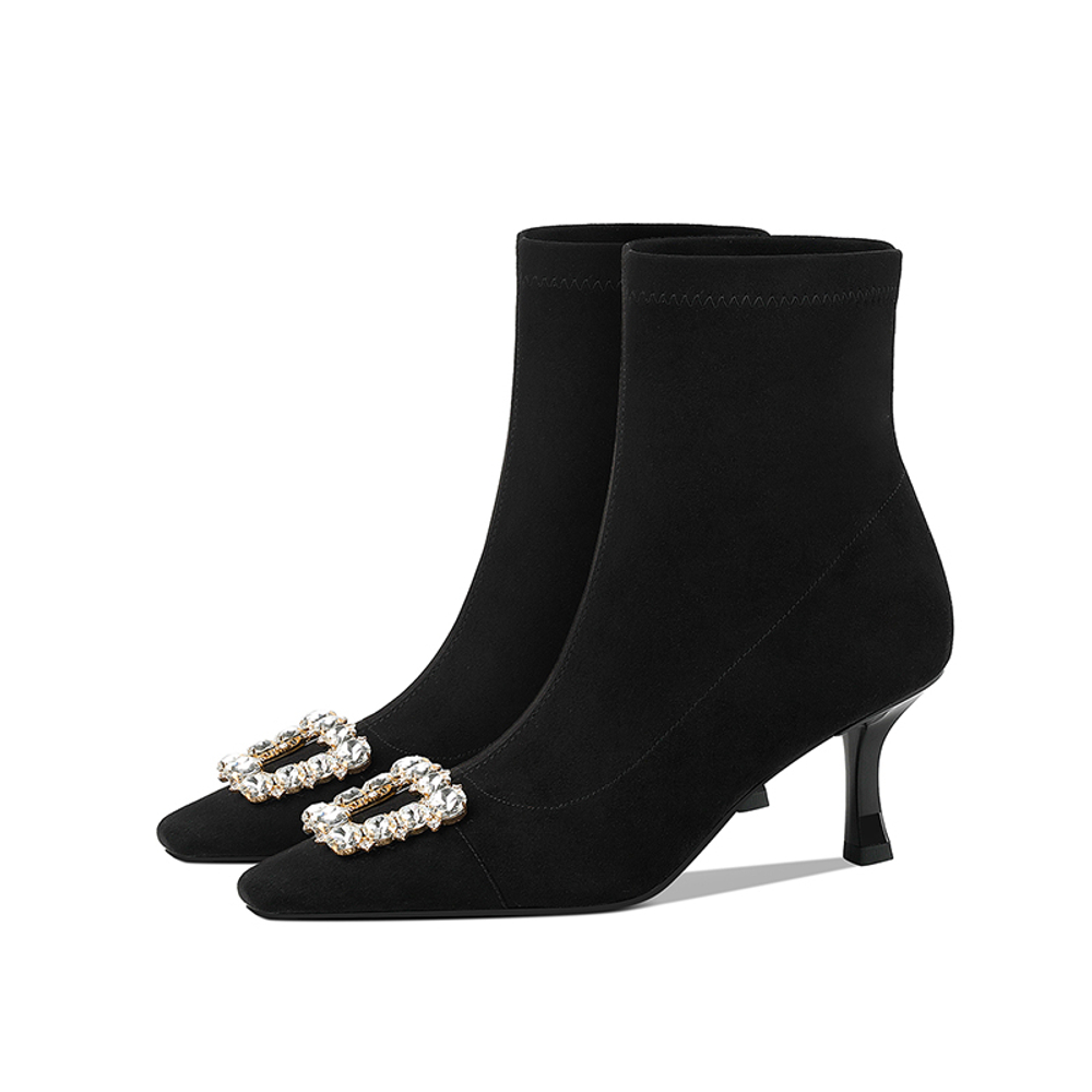 PRETY PEKI Ankle Boots 6cm Women"s Black