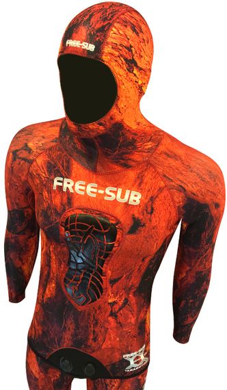 Гидрокостюм Free-Sub Olympos Red Yamamoto 39 1,5 мм
