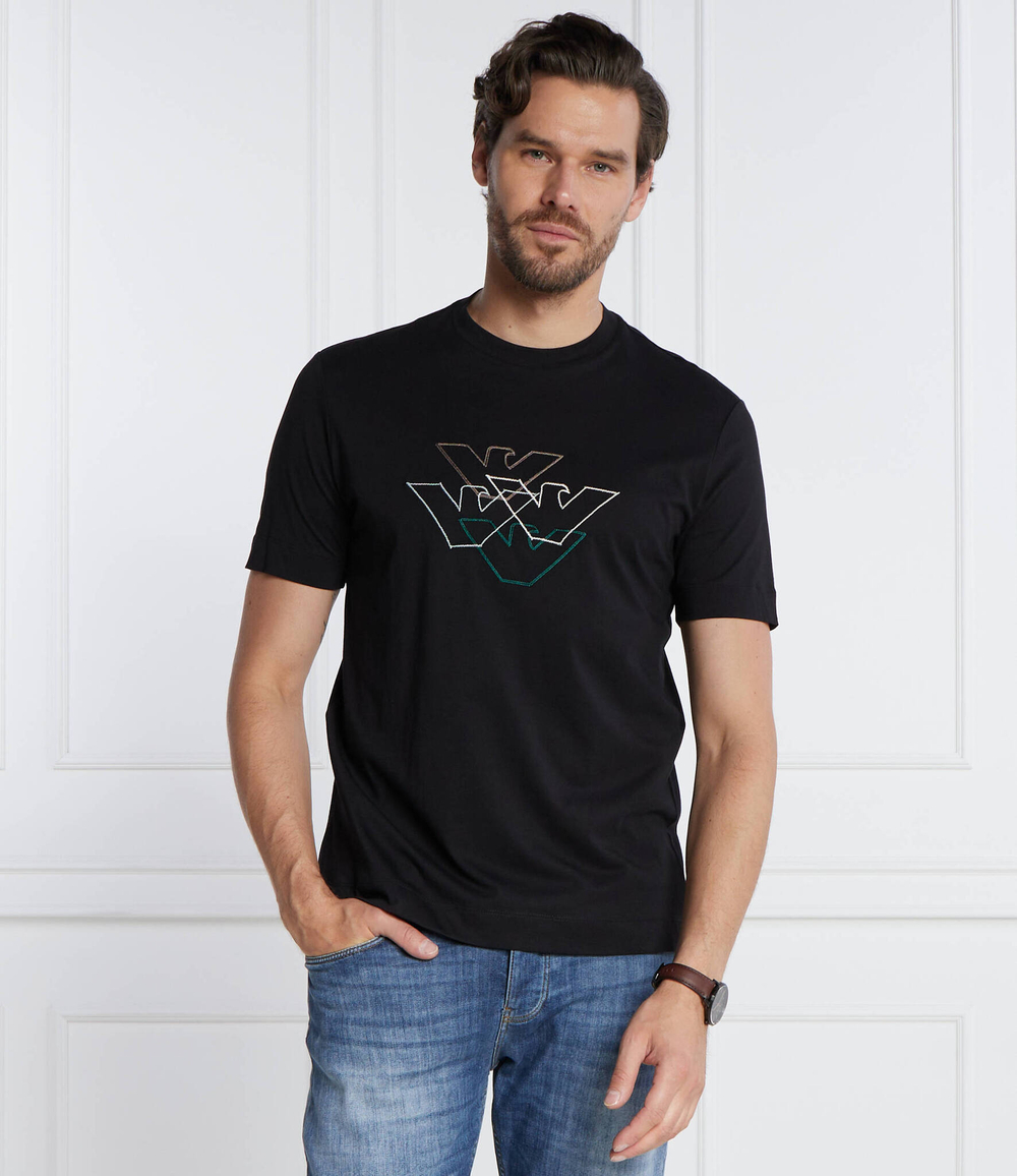 Футболка Emporio Armani - черный(6R1T74 1JPZZ)