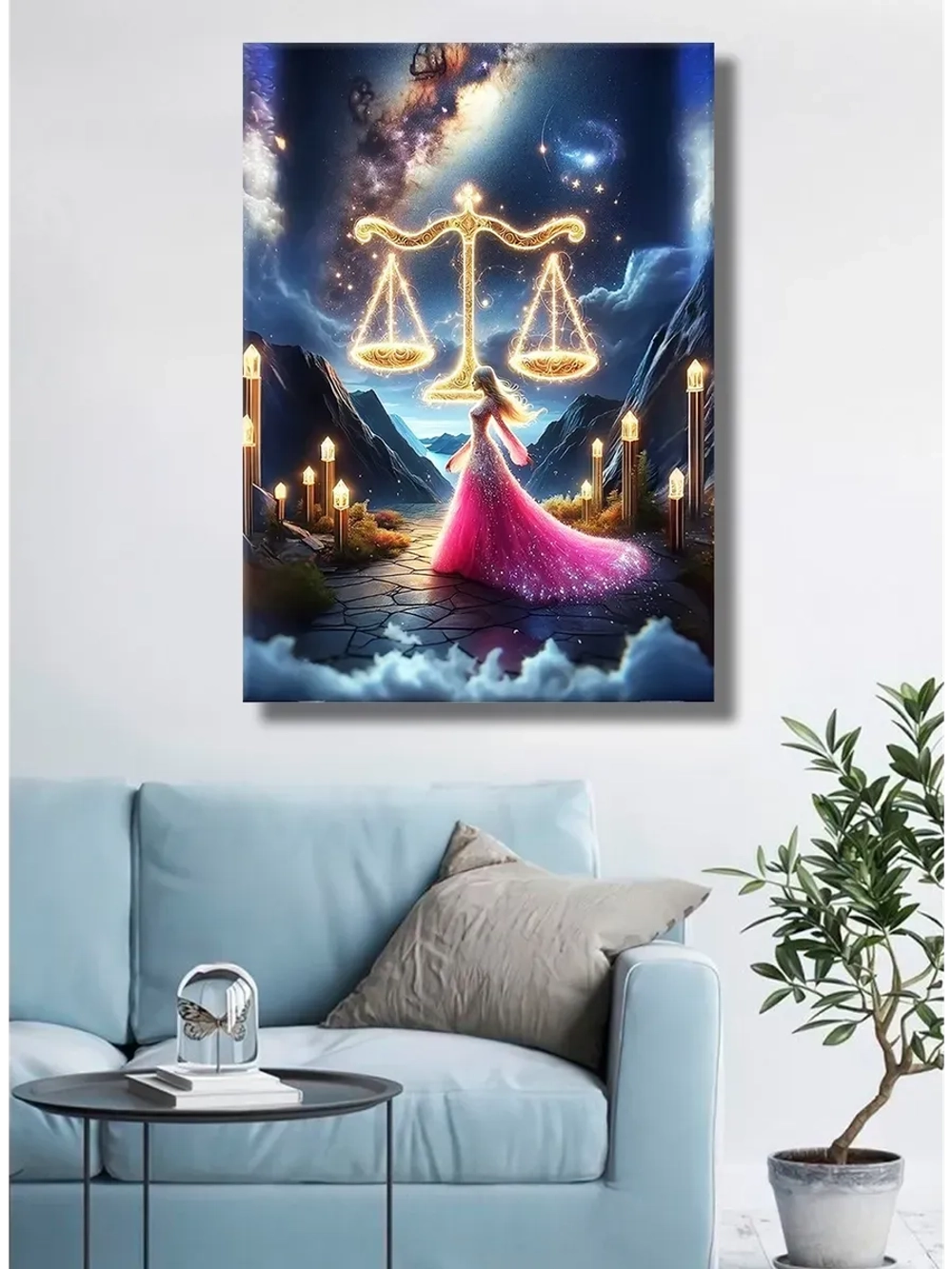 Картина "Вода для весов", для интерьера 30х40см 1шт.