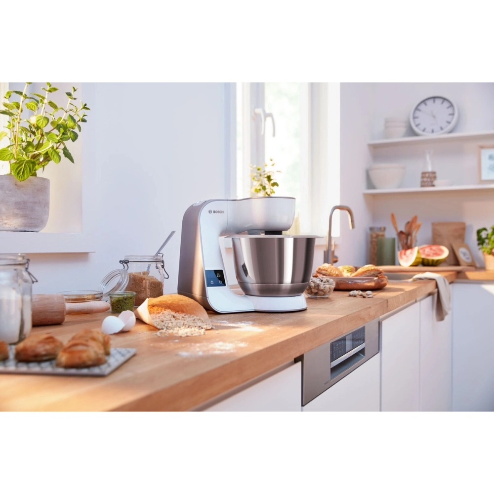 Кухонный комбайн Bosch MUM5XW10 белый