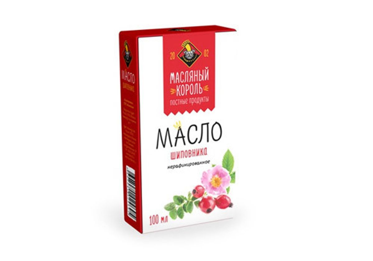 Масло шиповника Масляный король, 100мл