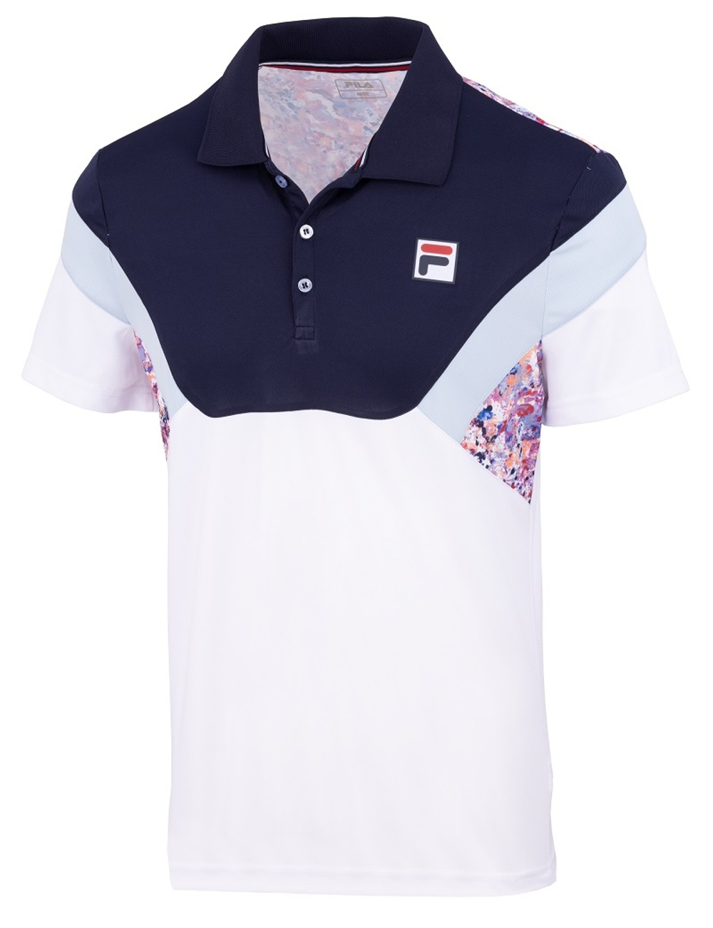 Теннисное поло Fila Polo Adrian - white