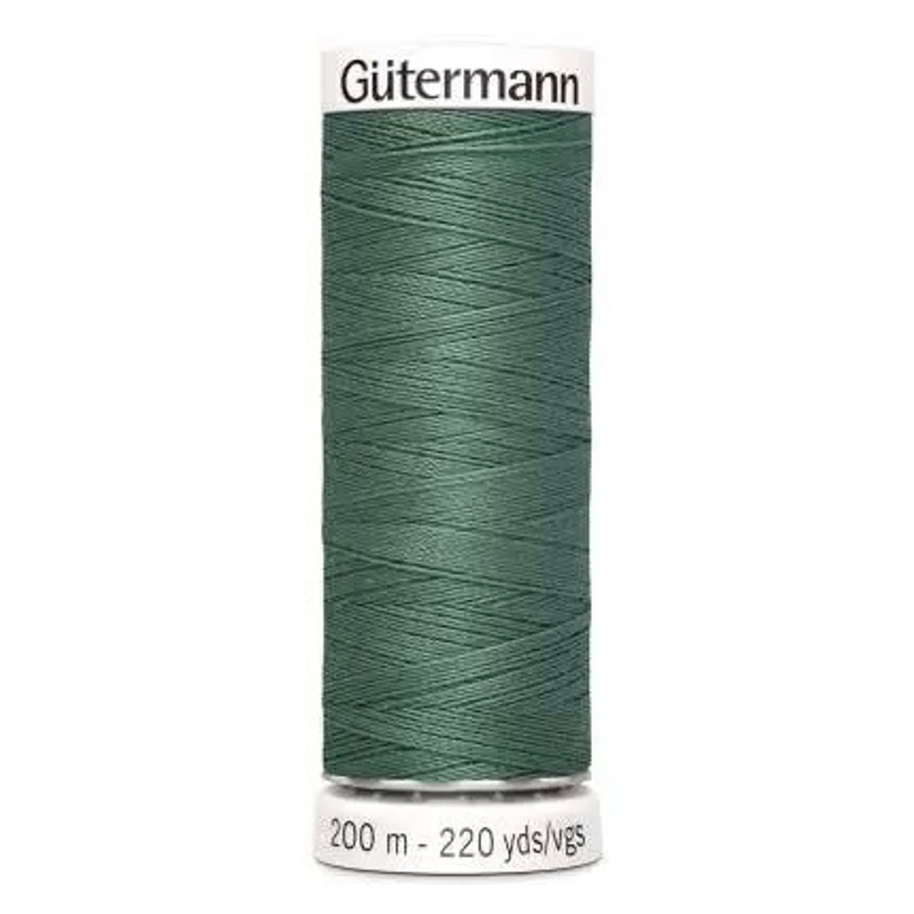 Нить Sew-All 200 м, Gutermann, 553 св.серо-зеленый