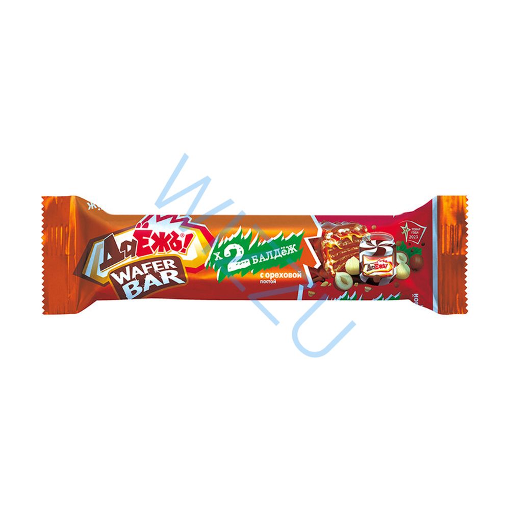 Конфеты ДаЕжъ WAFER BAR с ореховой пастой 50гр