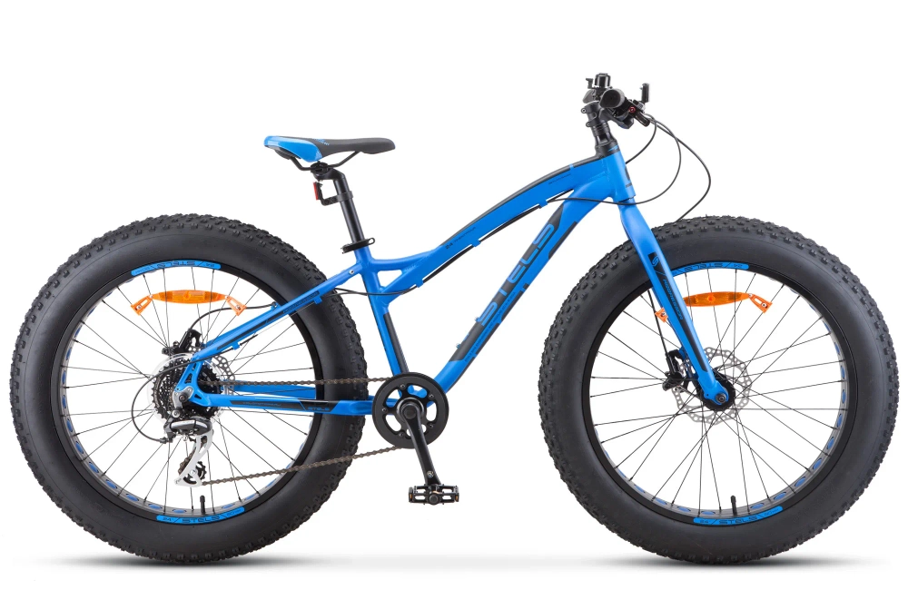 Велосипед 24" Stels Aggressor, рама 13,5" синий 2020