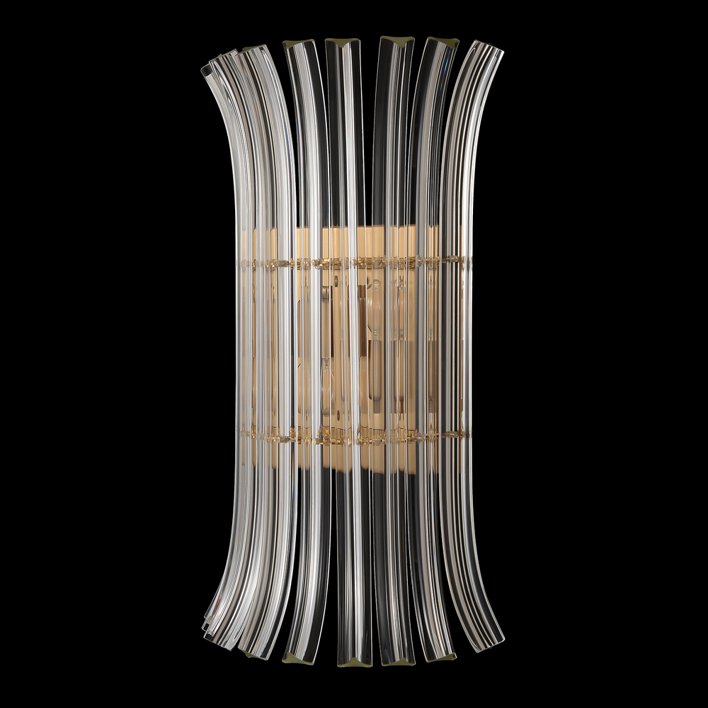 Бра Crystal Lux CASCADA AP2 BRASS