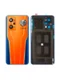 Задняя крышка для Realme GT NEO 2 оранжевая (Orange) со стеклом камеры