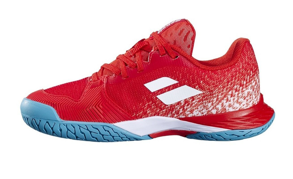 Женские теннисные кроссовки Babolat Jet Mach 3 All Court - fiesta red