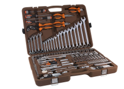OMT141S Набор инструмента универсальный 1/4", 3/8" и 1/2"DR, 141 предмет