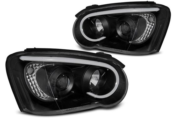 Фары передние SUBARU IMPREZA II GD 03-05 BLACK
