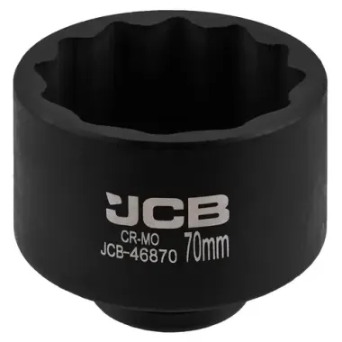 Головка ударная 3/4'', 70мм (12гр.) JCB JCB-46870
