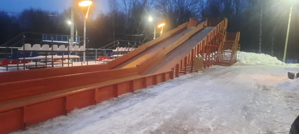 Зимняя горка Савушка Зима 12