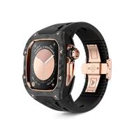 Корпус для Apple Watch RSCIII45 - Розовое золото/Карбон