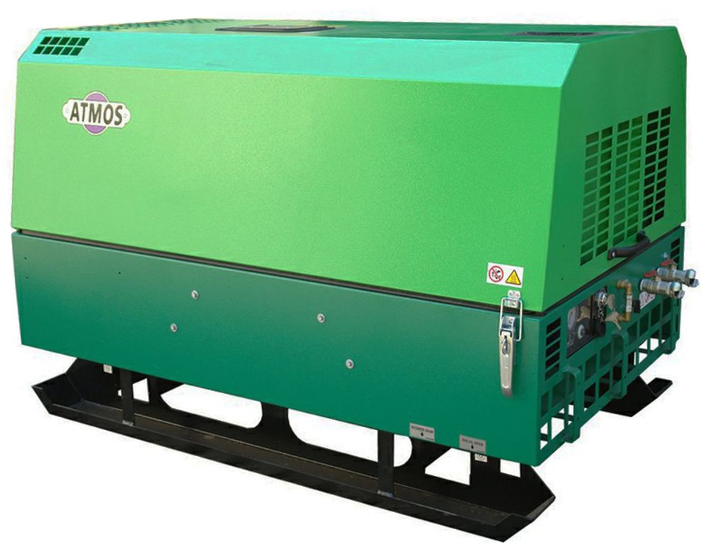 Винтовой компрессор Atmos PDP 28 10 на салазках Винтовой компрессор Atmos PDP 28 10 на салазках