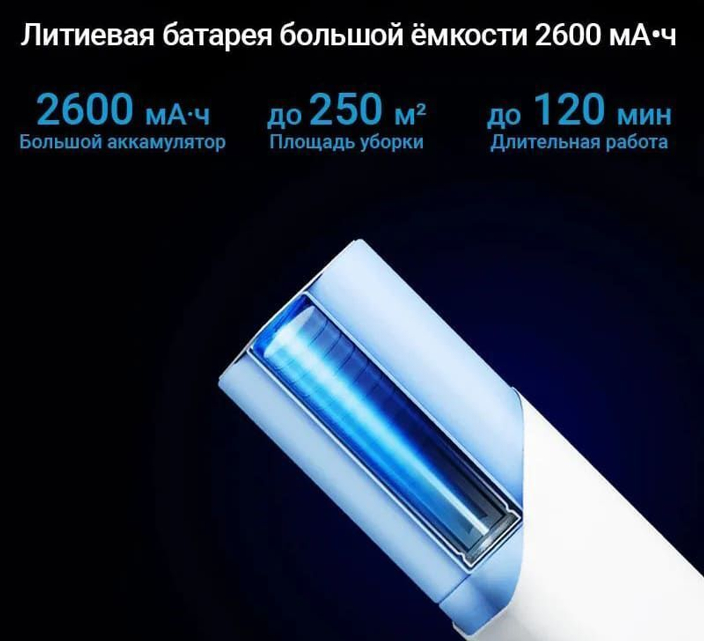 Робот-пылесос Lydsto G2D, black