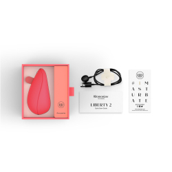 Бесконтактный клиторальный стимулятор Womanizer Liberty 2, розовый