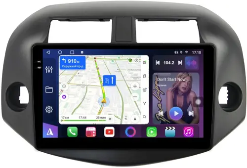 Магнитола для Toyota RAV4 3 2005-2012, Vanguard - FarCar S500-TS18 монитор 10.36" QLED на Android 14, CarPlay, 4G SIM-слот