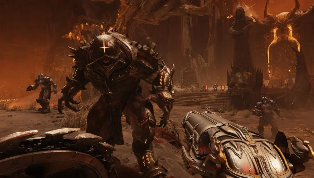 Doom The Dark Ages (диск для PS5, полностью на русском языке)