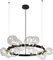 Подвесная люстра AGATA AGATA SP15 V2 BLACK/TRANSPARENTE Crystal Lux