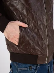 Куртка кожаная из натуральной кожи
