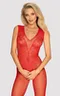 N 112 bodystocking Red