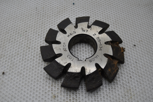 Фреза модульная М6,5 №7 (Р6М5) z=11