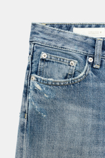РАСКЛЕШЕННЫЕ ДЖИНСЫ TRF СО СРЕДНЕЙ ПОСАДКОЙ И РАЗРЕЗАМИ — ZARA