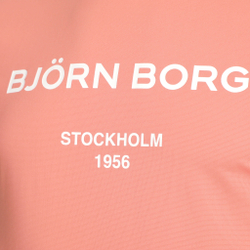 Мужское теннисное поло Björn Borg Print T-Shirt Men - Apricot