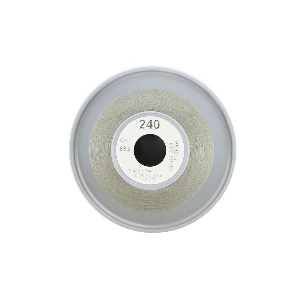 Нитки некрученые Gutermann Skala 240 (5000 метров), 1 кат. | 633 бежево-суровый