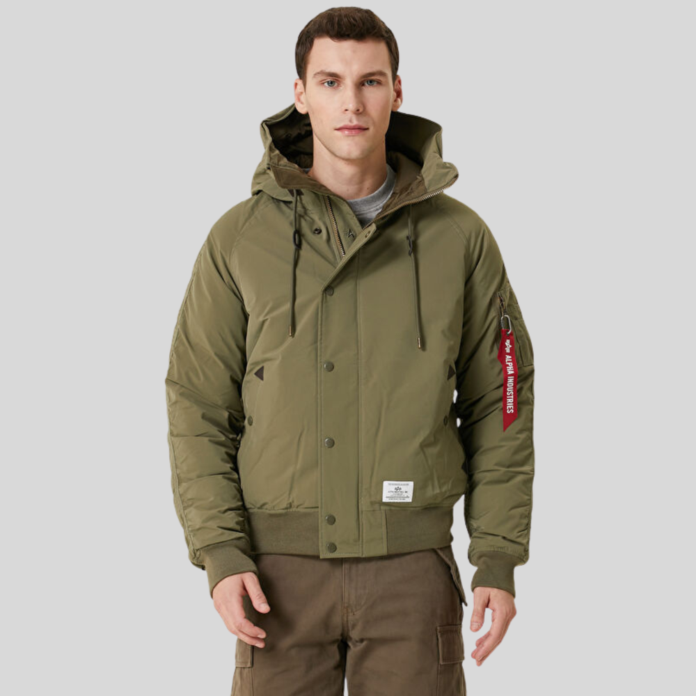 Парка Alpha Industries N-2B Altitude Sage Green (Зеленая)