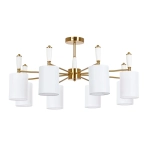 Потолочная люстра Arte Lamp Waverley A4102PL-8PB