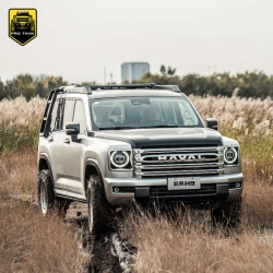 Боковая лесенка MEIKA (HT22) к багажнику MEIKA (HS2) для HAVAL H9 (2024+)