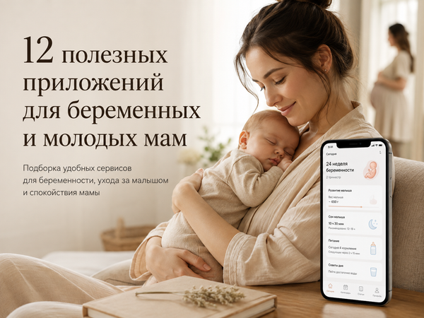 12 полезных приложений для беременных и молодых мам 12 полезных приложений для беременных и молодых мам