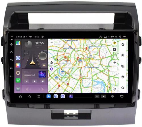 Магнитола для Toyota Land Cruiser 200 2007-2015 (экран климата внизу) - Kuberg OL-1620-1 QLed, Android 13, Быстрейшая, CarPlay, SIM-слот