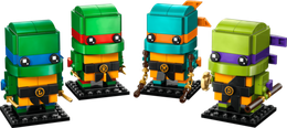 Конструктор LEGO BrickHeadz 40878 Teenage Mutant Ninja Turtles Figures